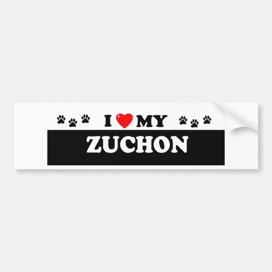 ZUCHON BUMPERSTICKER (Voorkant)