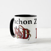 Zuchon Dad Gifts Mok (Voorkant links)