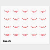 Zucht: stickers (wit) (Vel)