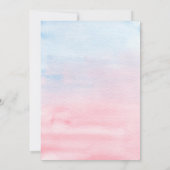 Zuckersüße Baby Shower Einladung Kaart (Achterkant)