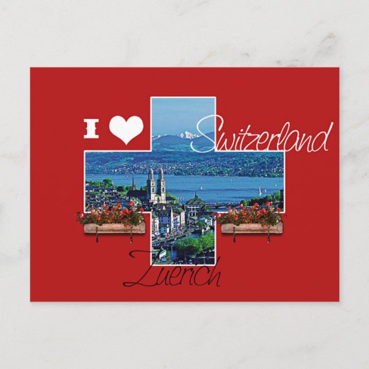 Zuerich - Briefkaart (Voorkant)