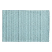Zufte Aqua Corduroy Streeppatroon Kussensloop (Achterkant-Links)