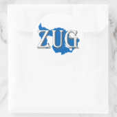 Zug Ronde Sticker (Tas)