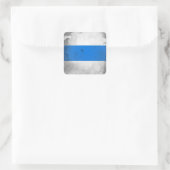 Zug Vierkante Sticker (Tas)