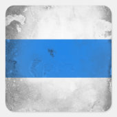 Zug Vierkante Sticker (Voorkant)