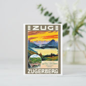 Zug, Zegerberg, Zwitserland,  Briefkaart (Staand voorkant)
