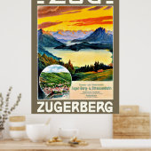 Zug, Zegerberg, Zwitserland,  Poster (Keuken)