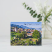 Zug Zwitserland Briefkaart (Staand voorkant)