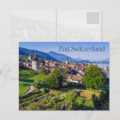 Zug Zwitserland Briefkaart (Voorkant / Achterkant)