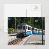 Zugspitzbahn Briefkaart (Voorkant / Achterkant)