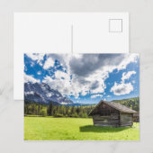 Zugspitze Alm Panorama Garmisch-Partenkirchen Post Feestdagenkaart (Voorkant / Achterkant)