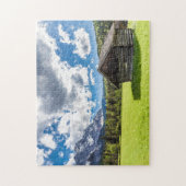 Zugspitze Alm Panorama Garmisch-Partenkirchen Post Legpuzzel (Verticaal)