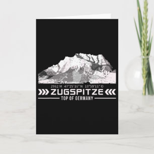 Zugspitze Alpen Wetterstein-gebergte Wandelen Klim Kaart