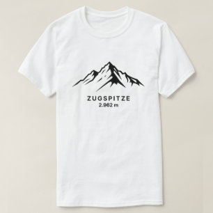 Zugspitze berg t-shirt