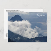 Zugspitze briefkaart (Voorkant / Achterkant)