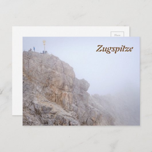Zugspitze Briefkaart (Voorkant / Achterkant)