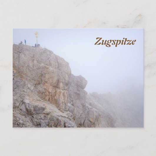 Zugspitze Briefkaart (Voorkant)