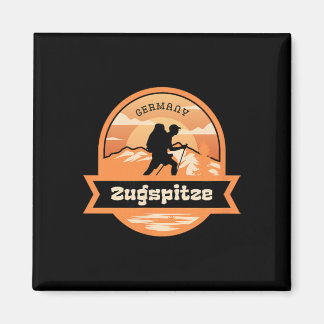 Zugspitze Climbing Germany Alps Mountains Tyrol Hi Magneet