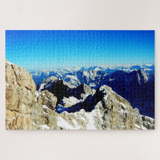 Zugspitze Duitsland Alps Legpuzzel (Horizontaal)