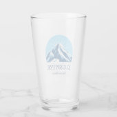 Zugspitze Duitsland berg Skigebied bierglas Glas (Achterkant)