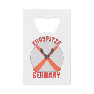 Zugspitze, Duitsland Creditkaart Flessenopener