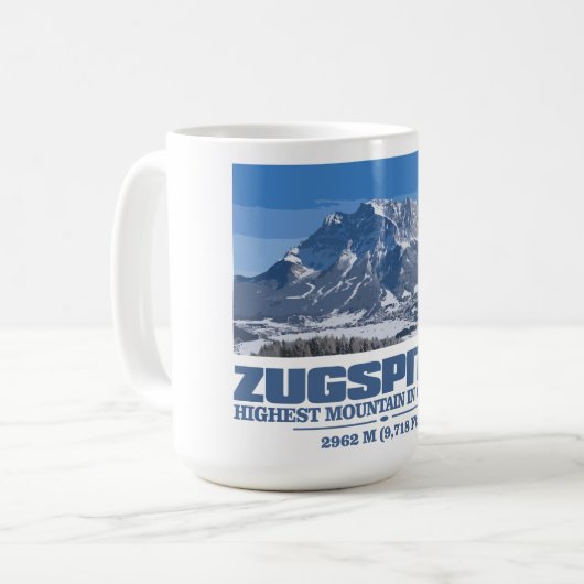 Zugspitze Koffiemok (Voorkant links)