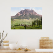 Zugspitze Poster (Keuken)