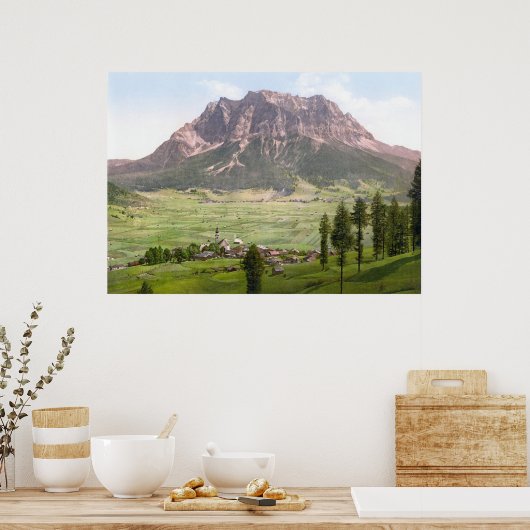 Zugspitze Poster (Keuken)
