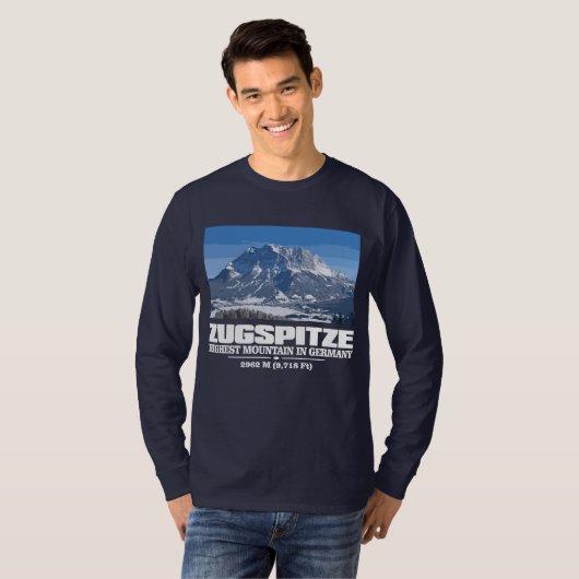 Zugspitze T-shirt (Voorkant volledig)