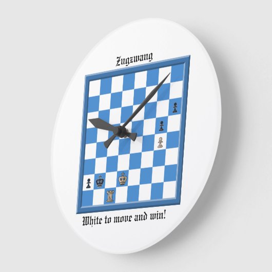 Zugzwang Chess Puzzle Grote Klok (Hoek)