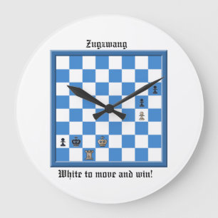 Zugzwang Chess Puzzle Grote Klok