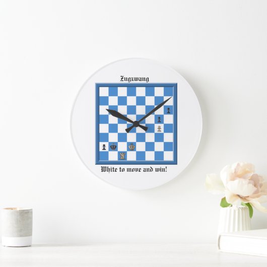 Zugzwang Chess Puzzle Grote Klok (Huis)
