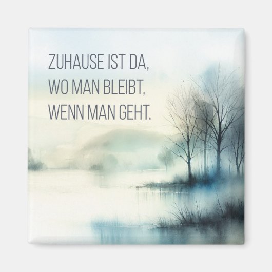 Zuhause magneet (Voorkant)