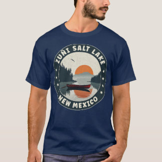 Zui Salt Lake New Mexico zonsondergang T-shirt