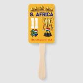 Zuid-Afrika 2026 Global Games: Gouden Trofee 11 Handwaaier (Voorkant)