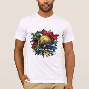 Zuid-Afrika 2026 Voetbal Fan T-Shirt