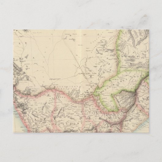 Zuid-Afrika 2 Briefkaart (Voorkant)