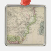 Zuid-Afrika 4 Metalen Ornament (Voorkant)