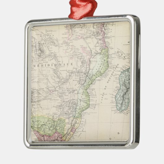 Zuid-Afrika 4 Metalen Ornament (Links)