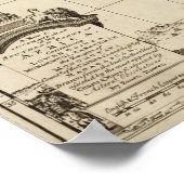 Zuid-Afrika 4 Poster (Hoek)