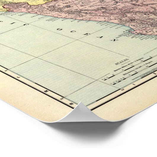 Zuid-Afrika 5 Poster (Hoek)