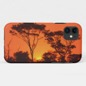 Zuid-Afrika. Afrikaanse zonsondergang. Case-Mate iPhone Case (Achterkant (horizontaal))