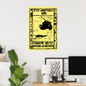 Zuid-Afrika Apartheid Oorlog Poster Nelson Mandela (Thuiskantoor)