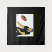 Zuid-Afrika Art 2023 Wereldbeker rugby Wandkleed (Voorkant (horizontaal))