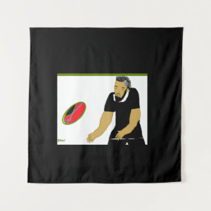 Zuid-Afrika Art 2023 Wereldbeker rugby Wandkleed