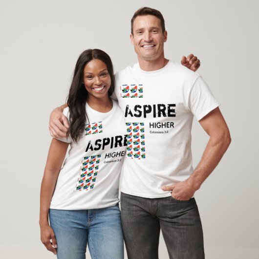 Zuid-Afrika ASPIRE HOGERE Christelijke scripts T-shirt (Unisex)