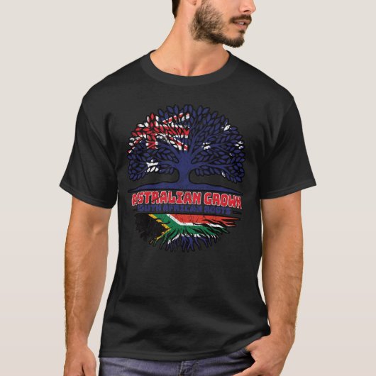 Zuid-Afrika Australië uit Zuid-Afrika T-shirt (Voorkant)