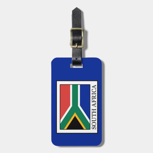 Zuid-Afrika Bagagelabel (Voorkant verticaal)
