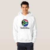 Zuid-Afrika bal ontwerp Hoodie (Voorkant volledig)