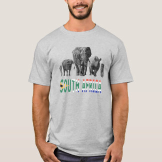 Zuid-Afrika Big 5 Wildlife voor Zuid-Afrika Fans T-shirt